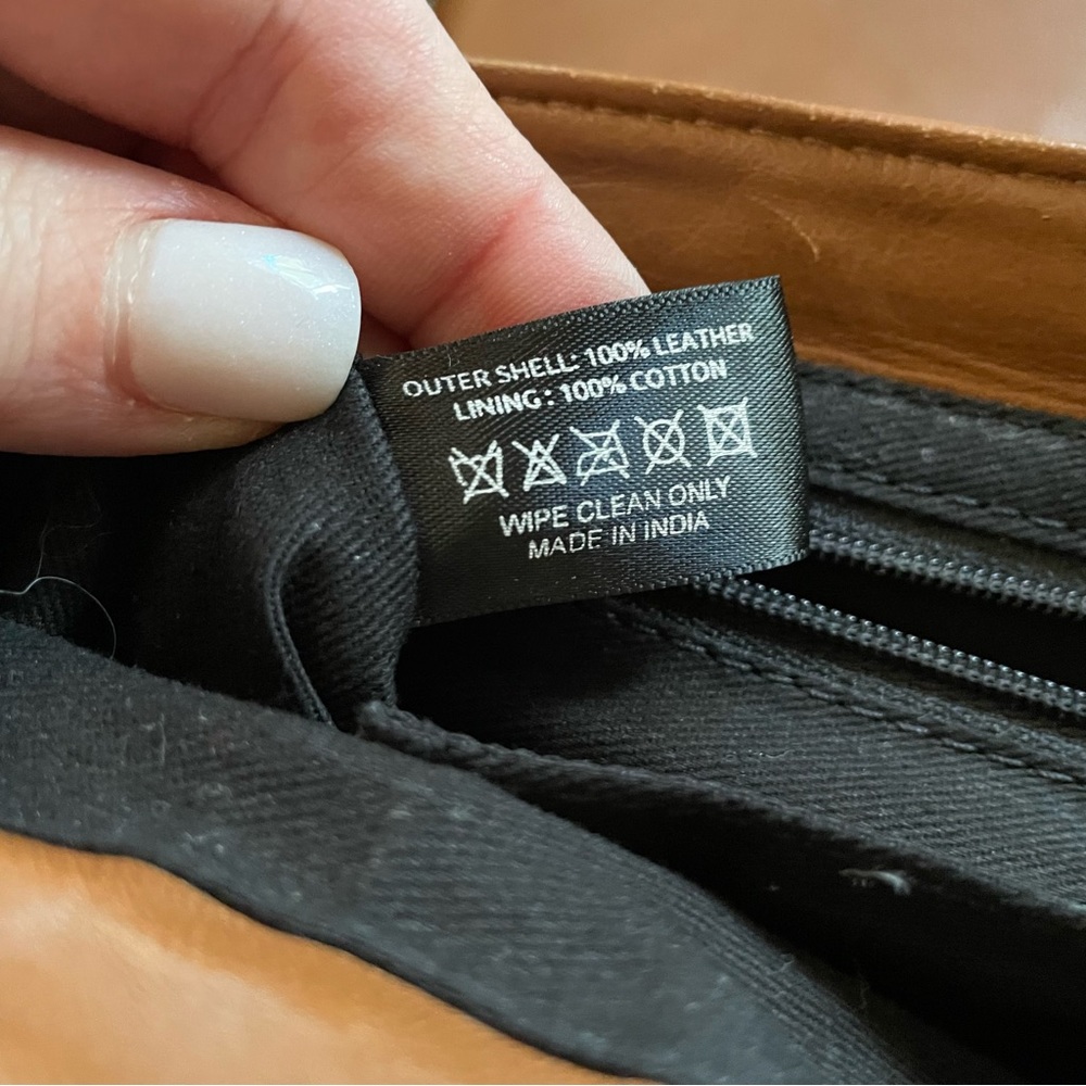 DUNE LONDON Woven Brown Leather Crossbody Bag - Picture 12 of 14